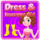 Dress And Insurance Girl