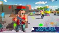 Paintball Shooter Game: Blocky World Screen Shot 3