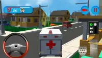 City Ambulance Driving Screen Shot 3