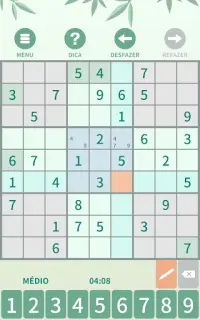 Sudoku. Quebra-cabeça lógico Screen Shot 16