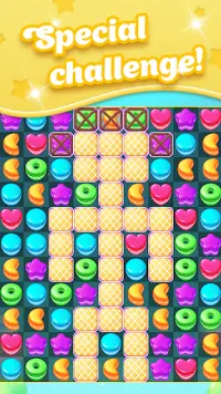 Fruit Candy Blast Match 3 Game: Sweet Cookie Mania Screen Shot 2