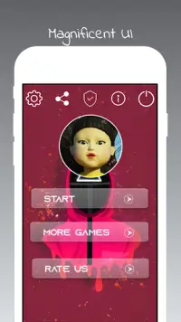 Squid game doll Fake call & Video Call 2022 Screen Shot 2