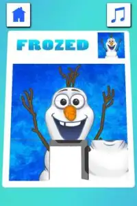 Frozen Puzzle Screen Shot 2