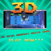 3D  Brick Breaker Ball Screen Shot 2