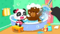 Baby Panda Happy Clean Screen Shot 1