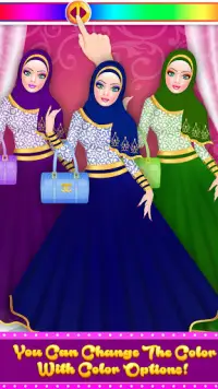 Hijab Doll Fashion Salon Dress Screen Shot 9