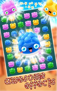 Candy Jelly Match 3 Game - Cookie Fun Screen Shot 0