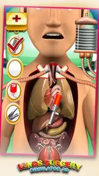 Płuca Chirurgia Simulator 3D Screen Shot 3