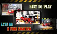 Fire Fighting Emergency Rescue Truck Parking Game Screen Shot 6