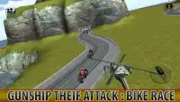 Gunship Thief Aanval:Bike Race Screen Shot 7