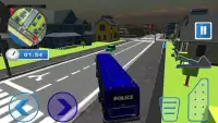 Police City Bus Driver Screen Shot 11