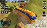 Bus Climb Hill 3D - mountain climbing game Screen Shot 0