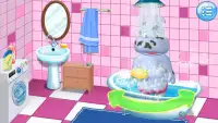 Animaux de compagnie: l'heure du bain Screen Shot 2