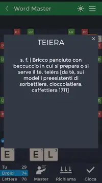 Word Master in Italiano Screen Shot 4