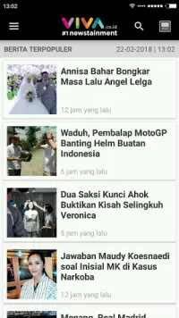 VIVA - Berita Terbaru - Streaming tvOne & ANTV Screen Shot 3