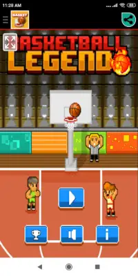 Basketball Legend Game Screen Shot 1