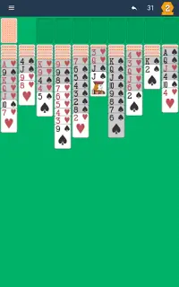 Spider Solitaire Two Suits Screen Shot 2