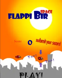 Flappi Birds Special Space Screen Shot 0