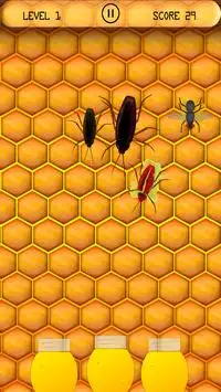 Honeycomb Defence - Bugs Smash Screen Shot 19