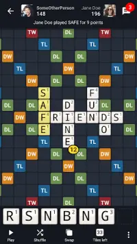 Wordfeud Free Screen Shot 4