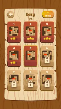 赤い木のブロックを解除する-パズルゲーム Screen Shot 4