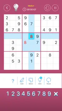Simple Sudoku Free Game - Free Sudoku Daily Puzzle Screen Shot 2