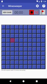 Minesweeper Screen Shot 1