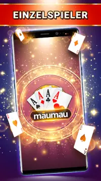 Mau Mau Offline - Juego de Cartas Gratis Screen Shot 0