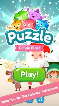 Gem Block Blast Puzzle - FREE - Christmas Season Screen Shot 0