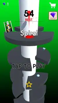 Bounce Jumping Spiral Screen Shot 0