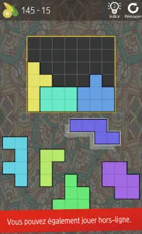 Puzzle en blocs (Tangram) Screen Shot 1