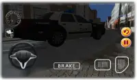 Cảnh sát xe Lái xe 3D Screen Shot 2