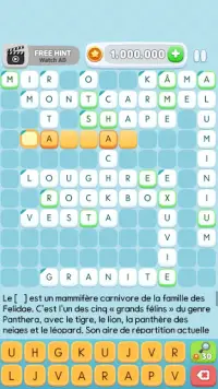 Mots Croisés Quiz Screen Shot 4