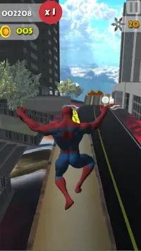Spider Endless Hero Run Screen Shot 1