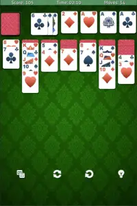 Solitaire Klondike 2018 Free Cards Game Screen Shot 2