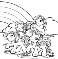 How to color My Little Pony Coloring Book-MLP Screen Shot 3