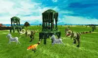 TRex Jurassic Dinosaur Sim 3D Screen Shot 6