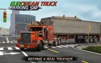 European Truck Parking Sim Screen Shot 3