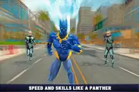 Pantera super herói vingador vs crime cidade Screen Shot 2
