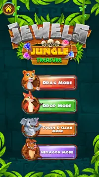 Jewels Jungle Treasure - Block Puzzle Hexa Screen Shot 6