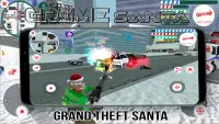 Santa Rush - Crime Christmas Santa Game Screen Shot 1