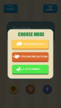 English Game - Vocabulary Game Screen Shot 1