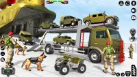Army Transport Truck Game Screen Shot 4