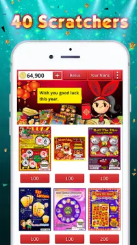 Lottery Scratch Off - Mahjong Screen Shot 3