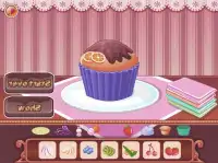 cupcakes decorate game Screen Shot 0