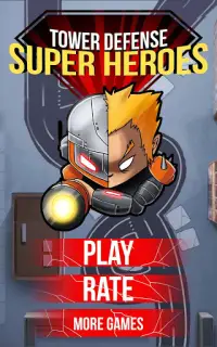 Tower Defense : Super Heroes Screen Shot 8