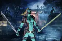Superhero Dead Lady Dual Sword Fighting Pool Arena Screen Shot 9