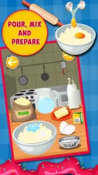Donut Maker -Permainan Memasak Screen Shot 1