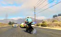 Lalu Lintas Moto Rider Screen Shot 2