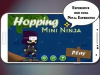 Hopping Mini-ninja Screen Shot 0